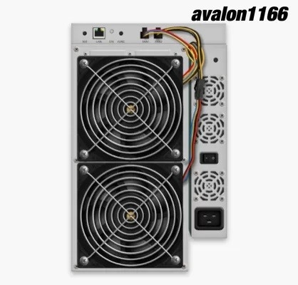 SHA256 Canaan Avalonminer 1166 Pro 68t 72t, 12V Btc Asic คนขุดแร่