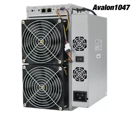 Bitcoin 37t Canaan Avalonminer 1047 , SHA256 คนขุดแร่ Hashrate สูง